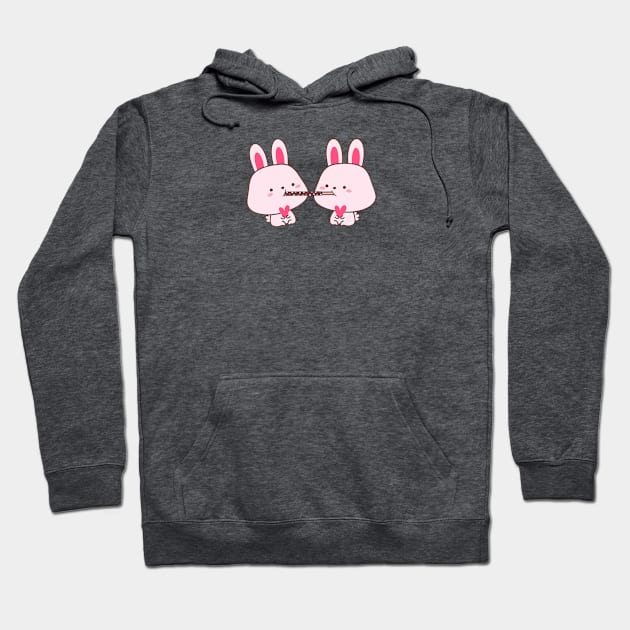 Cute Bunnies Hoodie by JclynRfrzd